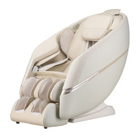 Westinghouse - Fauteuil de massage 3D - Crème-Massage par mécanisme 3D du cou et du dos jusqu'aux fesses et aux cuisses sur une piste en forme de SL