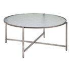 Zuo - Vetro Table basse - Argent-Couleur: Argent
