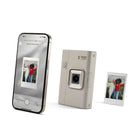 INSTAX MINI - LiPlay+ Appareil photo instantané hybride & imprimante smartphone - Beige sable-Comprend des caméras doubles - caméra principale et grand angle pour selfie - pour combiner deux images sur une seule photo grâce au mode photo superposé