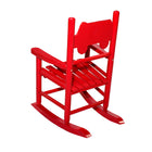 Dura Housewares - chaise bercante pour enfant Bohdi - rouge-Parfait pour les salles de jeux ou les chambres
