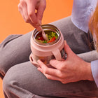 b.box - Boîte alimentaire isotherme - Blush Crush-Fabriqué en acier inoxydable, en polypropylène et en silicone, sans BPA