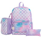 Smash - Ensemble de sac à dos 3 pièces junior journey - carreauté-Boîte à lunch incluse