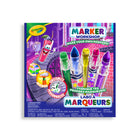 Crayola - Labo à marqueurs-Amusez-vous à créer des motifs rigolos et originaux sur papier avec les pointes de fantaisie et les pointes émoji