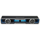 Edifier - Barre de son multimédia QS30 alimentée par USB, avec Bluetooth, basses améliorées, microphone intégré et effets d’éclairage dynamiques – Noir-Un microphone MEMS haute sensibilité est intégré à la façade. Optimisé par un algorithme intelligent de réduction du bruit, il rend les voix plus claires pendant les appels