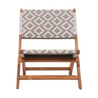 Zuo - Tide Chaise Lounge - Multicolore-Structure en bois d’acacia massif résistant aux intempéries avec tressage en rotin synthétique