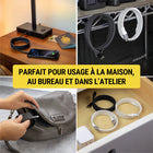 Scosche Strikeline USB-C magnétique vers USB-C 6 pieds - Noir-6