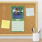 DateWorks - 2026 Mini Calendrier Mural 16 Mois - 7 po x 7 po - Minecraft - Anglais -Comprend des pages mensuelles de janvier à décembre 2026, ainsi que les 4 derniers mois de 2025