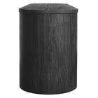 Modway - Duval Ovale de 71 pouces Armoire TV, Noir-Assemblée requise