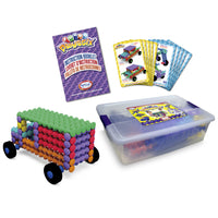 Popular Playthings - Ensemble géant Playstix de 80 pièces-Bienvenue chez Popular Playthings Playstix, le jouet qui incite les enfants à construire des choses extraordinaires