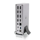 IOGEAR - Station d'accueil universelle 4K Quad Dock Pro-Options d'alimentation doubles