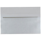 JAM Paper Enveloppes d'invitation métalliques A8 - 5,5 x 8,125 po - Stardream Silver - paquet de 25-Couleur: Argent rêve étoilé