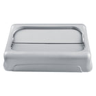 RubbermaidMD ® Couvercle SlimJim avec ventilation, gris-Les couvercles interchangeables à code de couleur encouragent le tri des déchets (couvercles et contenants vendus séparément)