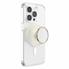 PopSockets - PopGrip pour MagSafe avec Anneau Adaptateur Magnétique - Crème de Coco-Fonctionne comme un support pratique pour regarder des vidéos à la volée