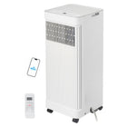 Ecohouzng - Climatiseur portable 9000 BTU avec contrôle intelligent WiFi et télécommande-Une capacité de refroidissement de 9000 BTU ASHRAE / 6000 BTU SACC offre un soulagement thermique puissant et efficace pour vos espaces de vie principaux