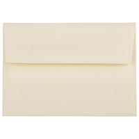JAM Paper - Enveloppes d'invitation Strathmore A1 4 barres - 3,625 po x 5,125 po - Vélin ivoire - paquet de 50 (191133I)- Couleur: Ivoire
