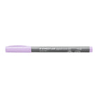 Staedtler - 371 C12-2 Feutres pinceaux à pigments - Couleurs pastels - Paquet de 12-Permanent, imperméable et séchage rapide