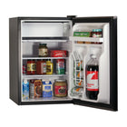 BLACK+DECKER - 2,5 pi³ Mini-frigo autonome avec congélateur, noir-Rangement pratique : Notre petit réfrigérateur avec congélateur permet de ranger les restants, la nourriture, les boissons gazeuses, la bière et d'autres boissons avec un minimum d'énergie et un faible encombrement