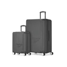 Reebok - Ensemble de Valise Rigide 2-Pieces de la collection Achievement - Noir-ABS léger et résistant