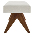 Modway - Lyra 47" Tissu tapis Banc - Ivoire-Conception polyvalente
