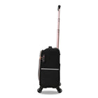 TUCCI Italy - Abito Valise souple 16 pouces à spinner à 360 degrés, Bagage à main - noir-Garantie mondiale limitée du fabricant de 10 ans - Garantie fiable sur les bagages pour une couverture mondiale, offrant aux voyageurs une protection durable et une tranquillité d’esprit
