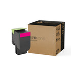 Ecotone - 80C1SM0 Remanufactures Toner - Rendement standard - Magenta-Catégorie : Toner Rendement standard