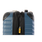 Lucas - Ensemble de 3 valises rigides extensibles et résistantes avec roulettes multidirectionnelles - Bleu-7