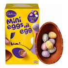 Cadbury - Œuf de Pâques au chocolat Mini Eggs 95 g - paquet de 2-Œuf en chocolat au lait accompagné de Mini Eggs