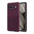 AXS - PROTech Plus etui mince anti-choc avec double couches pour Google Pixel 7a - Sangria-Resistant aux chutes jusqu'a 10 pieds