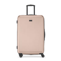 Bugatti - Grande valise rigide - Rose métallisé-Fabriqué à partir d'un mélange durable d'ABS et de composite de polycarbonate, parfait pour les voyageurs recherchant à la fois style et fonctionnalité