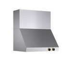 KUCHT KRH300-GL-C 30 po Hotte murale - avec commandes numériques - 900 CFM - Acier inoxydable/Or-Cette hotte élégante est fournie avec deux filtres à chicane en acier inoxydable compatibles lave‑vaisselle