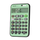 Sharp - Calculatrice scientifique de base à 10 chiffres – Verte-Calculatrice scientifique WriteView d'entree de gamme (niveaux 5e a 8e annee)