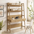 Modway - Bixby Bureau - Chêne-Panneau de particules et MDF