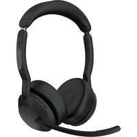 Jabra - Casque sans fil stéréo USB-A Evolve2 55 Link380a - Unified-Connectivité Bluetooth et USB