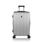 Heys - Valise Spinlite 26" - Argent-Surface texturée en relief diamant durable et résistante aux éraflures