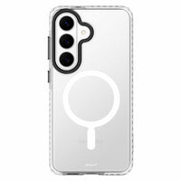 Nimbus9 - Étui Phantom 3 avec aimants pour Samsung Galaxy S26, Transparent-Grâce aux boutons REAL SENSE pour un contrôle précis, à la protection contre les chutes de 6 mètres et à la technologie anti-jaunissement, votre appareil reste impeccable et en toute sécurité