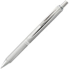 Pentel - Stylos EnerGel Alloy à encre gel liquide rétractables - 0,7 mm - argenté-Prise texturée distinctive