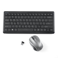 Verbatim - Clavier et souris sans-fil silencieux - Noir-Une souris et un clavier véritablement silencieux munis de touches et interrupteurs silencieux.