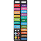 Ashley Productions - Smart Poly The Original Fun Mat - Coureur de Tapis - 15 -5" x 47" - Jours - Mois - Saisons - Boucle de Craie-Mesures et design : Le tapis coureur en boucle de craie pour les jours, les mois et les saisons mesure 15,5 po x 47 po.