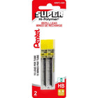Pentel - Recharges pour portemines - 0,9 mm - HB - Paquet de 30-Mines de recharge, 0,9 mm, qualité HB