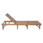 Zuo - Breath Chaise Lounge - Brun-Garantie limitée de 3 ans