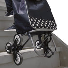 BIOS Living - Chariot Roulant avec 3 roues - Noir avec pois blancs-8