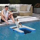 PawHut - Rampe d’eau pour chien - rampe flottante pour animaux de compagnie nageurs jusqu’à 200 lb-Connecteurs adaptés aux lacs, piscines, bateaux et quais 