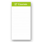 Blueline - 2025-2026 Calendrier Magnétique Frigobloc - 14 po x 13-1/2 po - Français-Inclus des listes pour les courses, des listes pour les tâches et des notes repositionnables de 54 copies chaque
