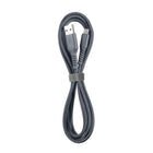 Basic Tech - Câble USB-C Tressé de 6 pi - Charbon-3000+ test de pliage