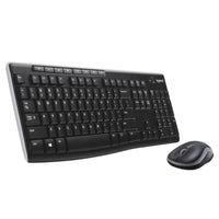 Logitech MK270 Combo Clavier et Souris Sans Fil pour Windows-Le récepteur USB offre une connexion sans fil fiable jusqu'à 10 m, oubliez les interférences et délais. A emporter avec vous où que vous utilisiez votre ordinateur