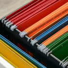 Vinsetto - Classeur 2 tiroirs format lettre/A4 avec roulettes verrouillable - blanc-Structure en acier robuste, idéale pour une utilisation quotidienne intensive 
