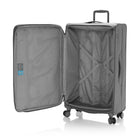 Heys - Valise Xero Elite 2.0 31" - Gris-Poignée de transport supérieure, poignée de transport latérale et poignée inférieure rembourrées douces au toucher