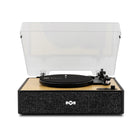 House Of Marley - Platine Bluetooth Rise Up avec haut-parleurs intégrés - Noir-True Plug-and-Play Setup - Force de suivi pré-calibrée et contrôle anti-skate pour une lecture instantanée