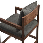 Modway - Remington Tabouret de comptoir - Charbon de bois-8