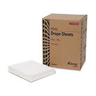 Pro Advantage - P754048 Draps, construction à 2 plis - 40 po x 48 po - blancs - paquet de 100-40" x 48"